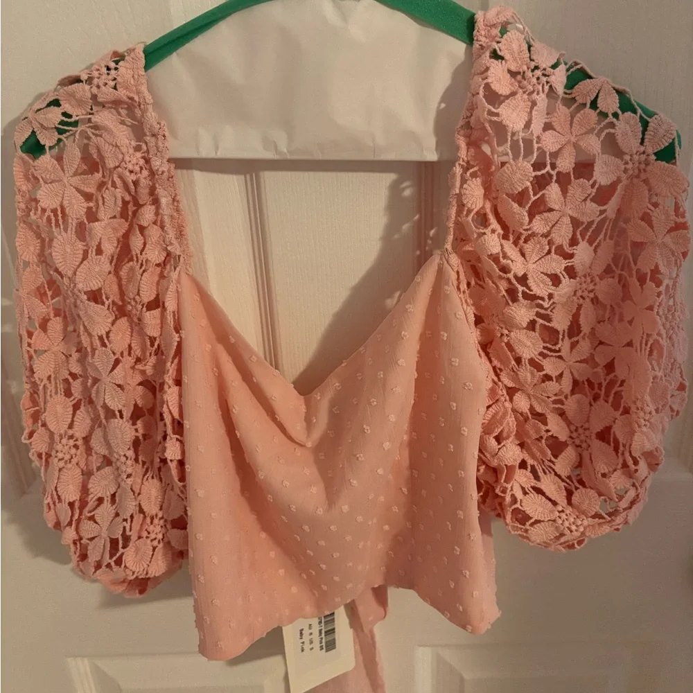 Pink Lace Two-Piece Set - Picture 7 of 9